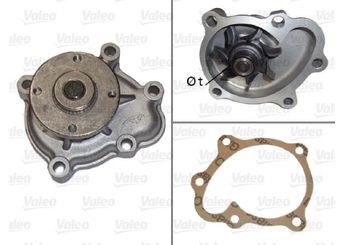 Devirdaim Su Pompası  VALEO 506481  1334069 1334115 6334008 6334038 93179364 93182041 97114682 97220278 R1160036