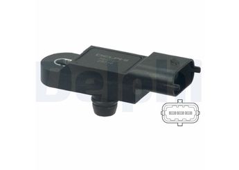 MAP Sensörü  DELPHI PS10167  223658570R 8200233831 2236 585 70R 8200 233 831