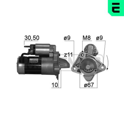 Marş Dinamosu  Opel Insignia A (2008->)  PSA ORJINAL 55486156