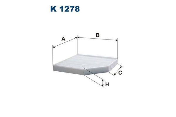 Polen Filtresi  Audi S4 Sedan (8K2)(03.2009->)  FILTRON K 1278