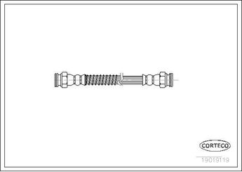 Fren Hortumu Arka Sağ veya Sol MGA 51550  480665 96089547 96124223