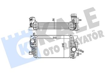 Turbo Radyatörü  OPEL ORJINAL 13283253  13283253 1302143