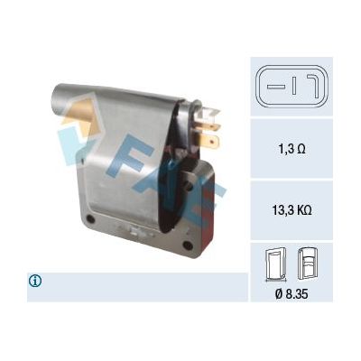 Ateşleme Bobini  Mazda 323 Sedan/ S.Wagon (BF2/BW2)(04.1987->)  FAE 80468