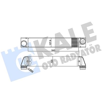 Turbo Radyatörü  Land Rover Range Rover (LM)(01.2002->)  MAHLE CI 160 000P
