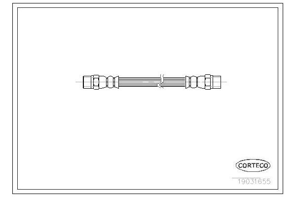 Fren Hortumu Arka Sol FROW 816.1112.004