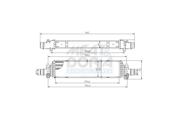 Turbo Radyatörü  Chevrolet Trax (2013->)  ORİS 798-4835