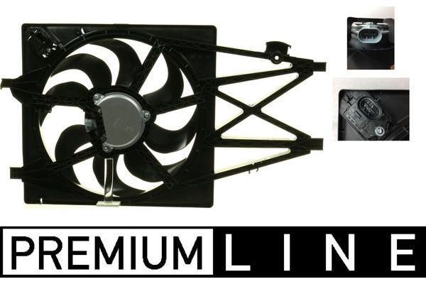 Radyatör Fan ve Motoru  Alfa Romeo 4C (643)(2013->)  MAHLE CFF 218 000P