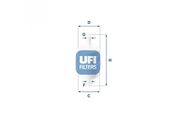 Yakıt Filtresi  UFI 31.028.00  500318246 5010382032