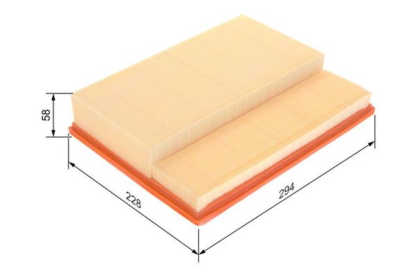 Hava Filtresi  Mercedes CLK Coupe (BM 208)(03.1997->)  BOSCH 1 457 433 752