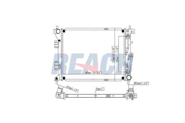 Su Radyatörü  ORİS 605-4811