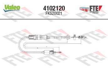 Debriyaj Teli  VALEO 4102120  7700432383