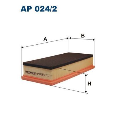 Hava Filtresi  Alfa Romeo 147 (190)(2004->)  FILTRON AP 024/2