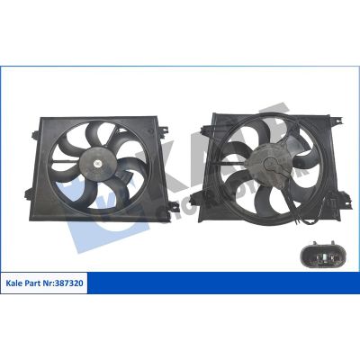 Radyatör Fan ve Motoru  Kia Cerato (LD)(2004->)  MANDO DC977302F000