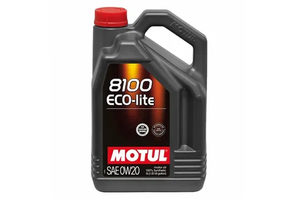 Motor Yağı Tam Sentetik 8100 Eco-Clean (5 Lt) 0W20  MOTUL 108862