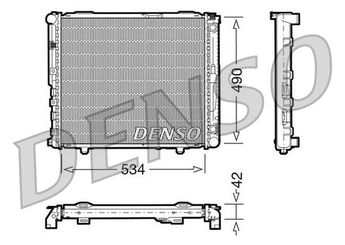 Su Radyatörü  DENSO DRM17032  2531010102 1245009803