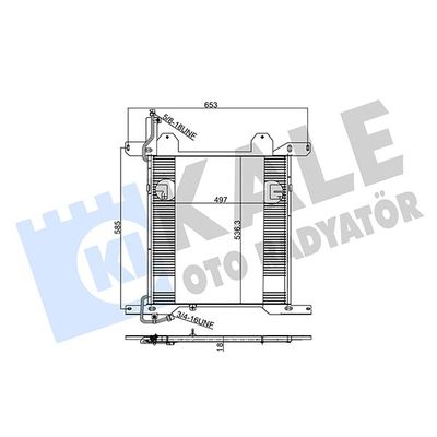 Klima Radyatörü  KALE 350320