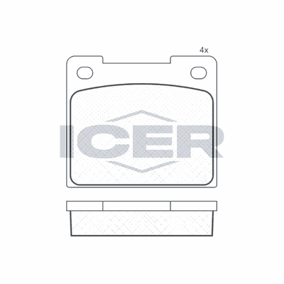 Fren Disk Balata Ön KALE BALATA 20088 144 04 ANS