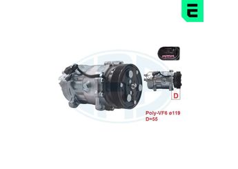 Klima Kompresörü  ERA 670030  145865 1107170 1111419 7M3820803A 7M38-20803-A 7M3820803B 7M38-20803-B YM2H19D629BA YM2H-19D629-BA YM2H19D629BB YM2H-19D629-BB