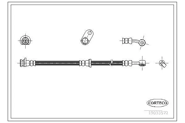 Fren Hortumu Ön Sağ ASPART 3HOS1029