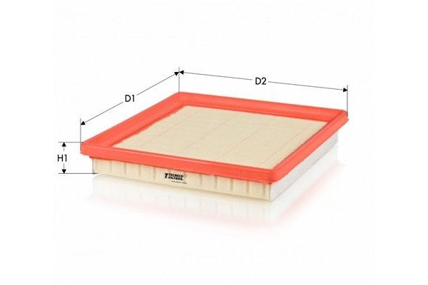 Hava Filtresi  Mercedes G -Serisi Cabrio (BM 463)(01.1990->)  BSG 60-135-041