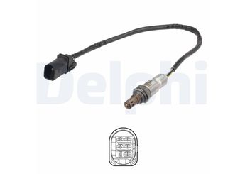 Oksijen (Lambda) Sensörü  DELPHI ES21377-12B1  4L906262AE 04L906262AE 4L906262AG 04L906262AG