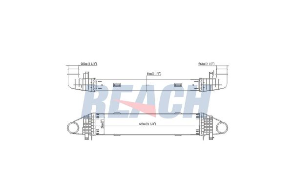 Turbo Radyatörü  Mercedes C -Serisi Estate (BM 204)(09.2007->)  VEKA 42-2817