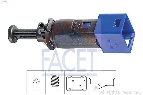 Debriyaj Müşürü  Mitsubishi Colt CZ3 3 Kapı (Z30)(03.2005->)  FACET 7.1195