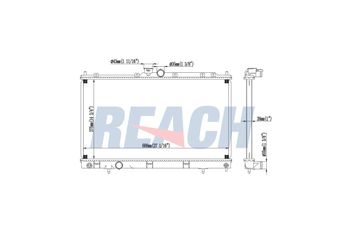 Su Radyatörü  RADISEN RR 62894-B  MR571798 MR968858 MR968856 1350A253 1350A259 MR497740 MR497744 MR497745 MR968857 MR993259
