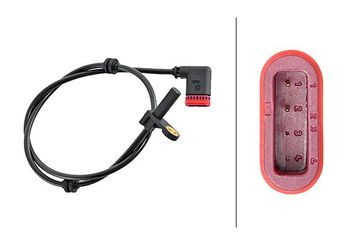 Abs Sensörü Arka Sağ veya Sol HELLA 6PU 230 048-211  A2215400117 2215400117 2219050401 2219056000 2219057300 A 221 540 01 17 A2219050401 A 221 905 04 01 A2219056000 A 221 905 60 00 A2219057300 A 221 905 73 00