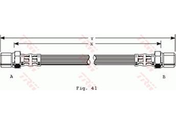 Fren Hortumu Arka Sağ veya Sol PSA ORJINAL 95510321  95510321 90121718 562321 5 62 321 562331 5 62 331 90199759