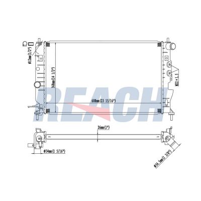 Su Radyatörü  VEKA 16-3311