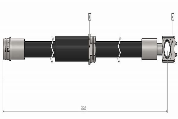 Fren Hortumu Ön Sağ veya Sol CAVO C900 660A