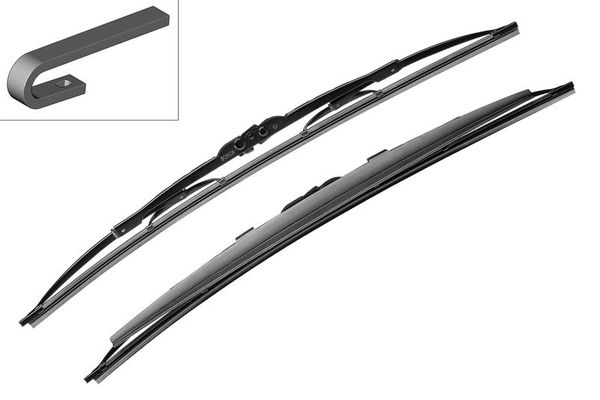 Silecek Süpürgesi Ön  600/600 mm - 24/24 inç BOSCH 3 397 001 273