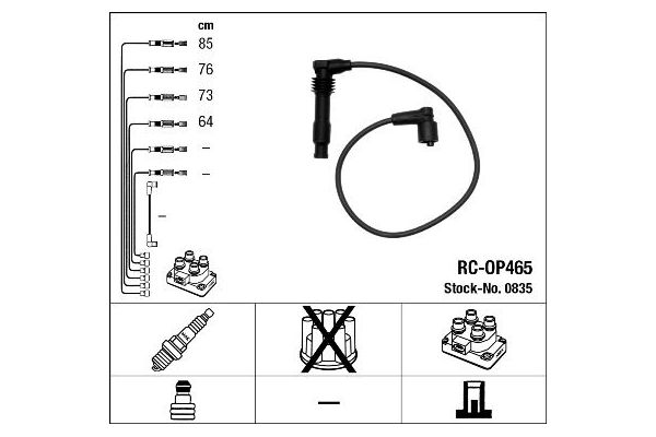 Buji Kablosu  NGK 0835