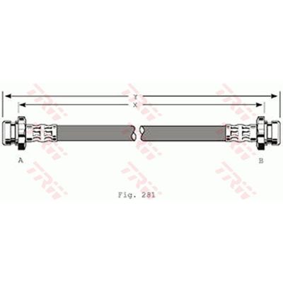 Fren Hortumu Arka Sağ veya Sol OSSCA 00690