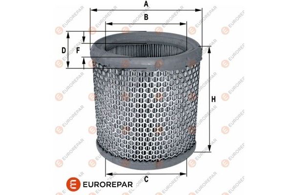 Hava Filtresi  Citroen AX (03.1987->)  PSA ORJINAL 1680348980