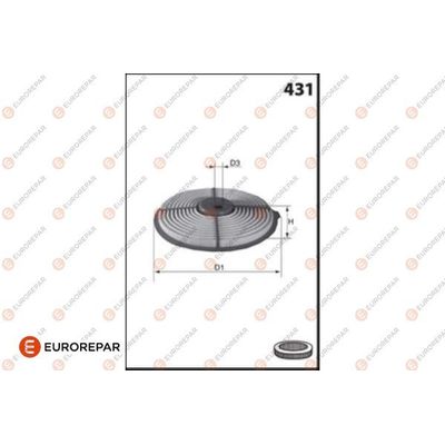 Hava Filtresi  Toyota Corolla (E9)(1987->)  EUROREPAR 1682256480