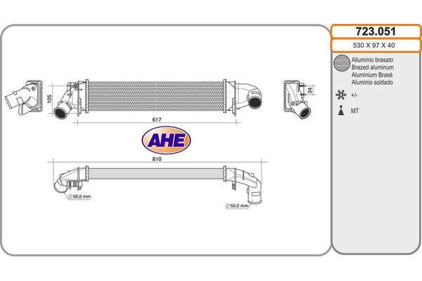 Turbo Radyatörü  BSG 19-535-001