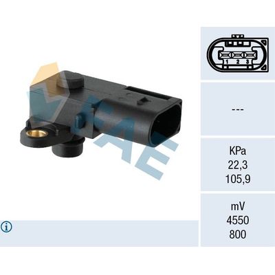 MAP Sensörü  BMW X3 Serisi (E83)(09.2003->)  KRAFTVOLL 05060222