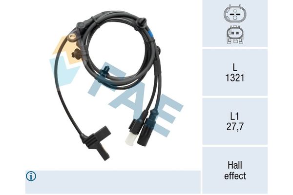 Abs Sensörü Arka Sol ZEGEN ZAS1204