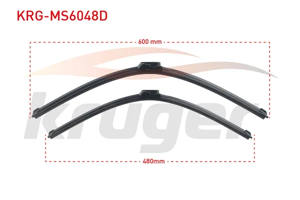 Silecek Süpürgesi Ön  600/480 mm - 24/19 inç KRUGER MS6048D