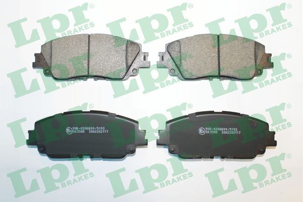 Fren Disk Balata Ön Toyota Corolla Cross XG10 (01.2022->)  LPR 05P2117