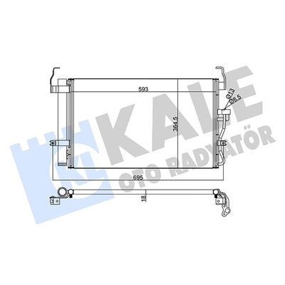 Klima Radyatörü  KALE 379400