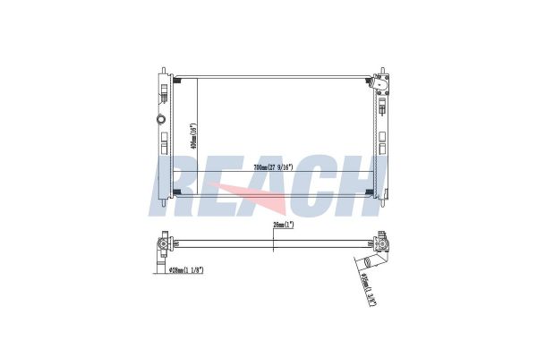 Su Radyatörü  Mitsubishi ASX (GA0W)(2010->)  MAHLE CR 394 000P