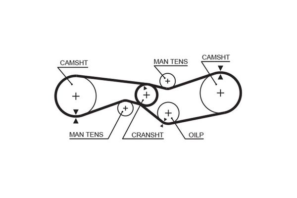Triger Kayışı  GATES 5009