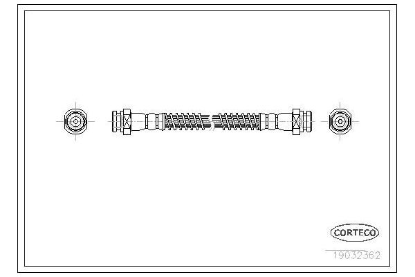 Fren Hortumu Ön Sol FROW 554.1112.121