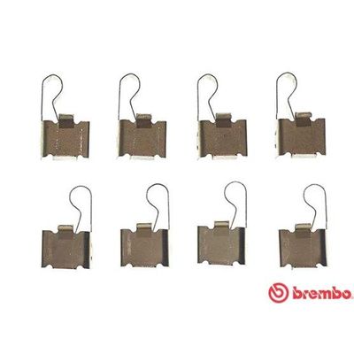 Aksesuar Seti Ön BREMBO A 02 306