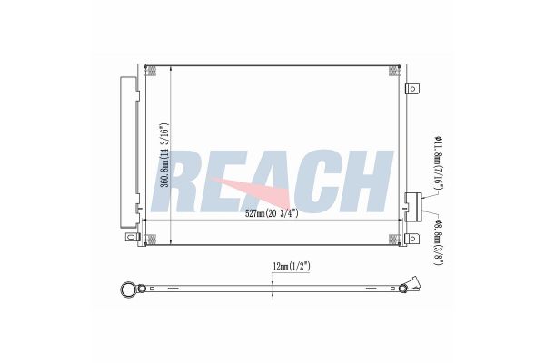 Klima Radyatörü  Fiat 500 (312) Limousine (01.2022->)  FORD ORJINAL CS5119710AA