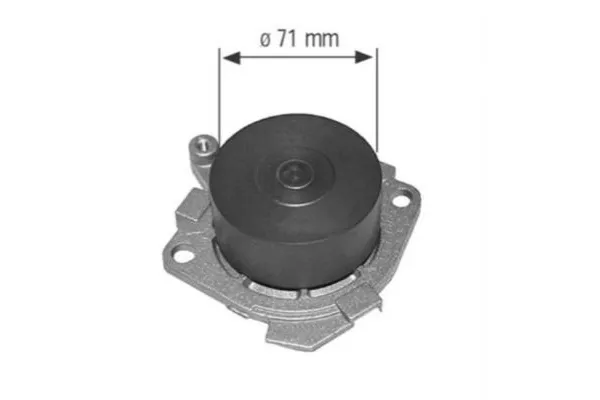 Devirdaim Su Pompası  Fiat Barchetta (183)(05.1995->)  MAHLE CP 61 000S