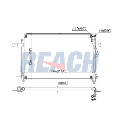 Klima Radyatörü  Hyundai Getz (TB)(2002->)  BSG 40-525-036